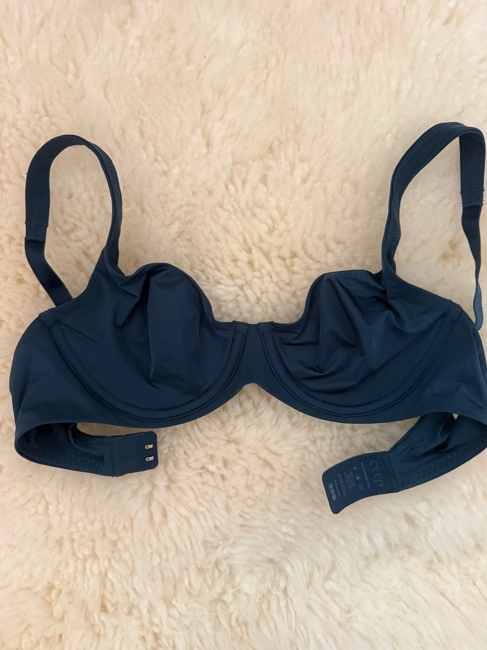 Cuup - Navy Underwire Bra 32B